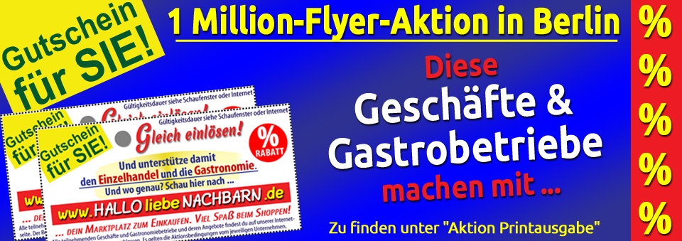 GUTSCHEINE f�r DICH